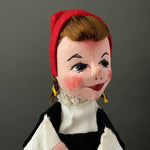 Little Red Riding Hood Puppet by Curt Meissner ~ Germany 1960s