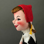 Little Red Riding Hood Puppet by Curt Meissner ~ Germany 1960s