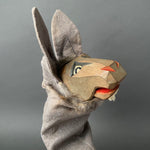 DONKEY Hand Puppet by Lotte Sievers-Hahn ~ Germany 1960s Rare!