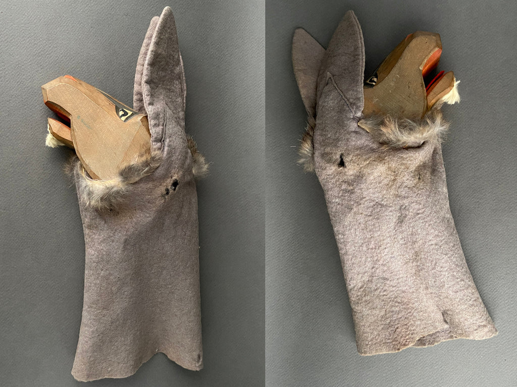 Sieve Puppet Vintage DONKEY Hand Puppet by Lotte Sievers-Hahn ~ 1960s – Once Upon A ...