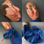 GENTLEMAN Hand Puppet ~ 1920-30s Punch and Judy Unique!