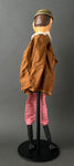 MUSTACHED MAN Hand Puppet ~ 1950s Punch and Judy