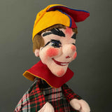 Mr Punch Hand Puppet by Curt Meissner ~ 1960s