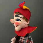 Mr Punch Hand Puppet by Curt Meissner ~ 1960s