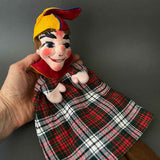 Mr Punch Hand Puppet by Curt Meissner ~ 1960s