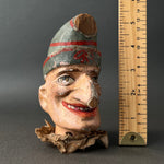Mr PUNCH Hand Puppet Head ~ Late 19th c. Rare!