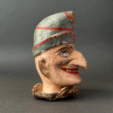 Mr PUNCH Hand Puppet Head ~ Late 19th c. Rare!
