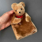 MUTZLI Teddy Bear Hand Puppet ~ Switzerland 1960s Rare!