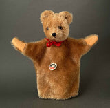 MUTZLI Teddy Bear Hand Puppet ~ Switzerland 1960s Rare!