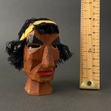 NATIVE Puppet Head by Lotte Sievers-Hahn ~ 1960s