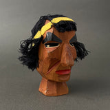 NATIVE Puppet Head by Lotte Sievers-Hahn ~ 1960s