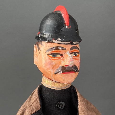 CONSTABLE Hand Puppet ~ 1930 Punch and Judy