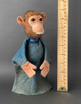 Monkey Hand Puppet ~ 1930s Early Toy!