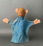 Monkey Hand Puppet ~ 1930s Early Toy!