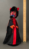 DEVIL Hand Puppet ~ Papier Mache 1960s