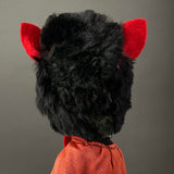 DEVIL Hand Puppet ~ Papier Mache 1960s