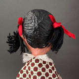 GRETEL Hand Puppet ~ Papier Mache 1960s