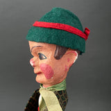 HANSEL Hand Puppet ~ Papier Mache 1960s