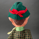 HANSEL Hand Puppet ~ Papier Mache 1960s