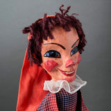 KASPER Hand Puppet ~ Papier Mache 1960s
