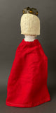 KING Hand Puppet ~ Papier Mache 1960s
