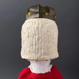 KING Hand Puppet ~ Papier Mache 1960s