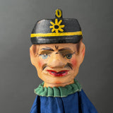 POLICEMAN Hand Puppet ~ Early 20th c. Punch and Judy