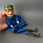 POLICEMAN Hand Puppet ~ Early 20th c. Punch and Judy