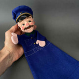 POLICEMAN Hand Puppet by Curt Meissner ~ 1960s