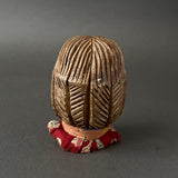 PRETTY POLLY Hand Puppet Head ~ Early 20th c. Punch and Judy