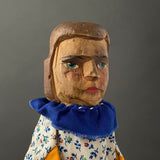PRETTY POLLY Hand Puppet ~ Early 20th c. Punch and Judy