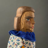 PRETTY POLLY Hand Puppet ~ Early 20th c. Punch and Judy