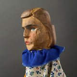 PRETTY POLLY Hand Puppet ~ Early 20th c. Punch and Judy