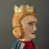 PRINCE Hand Puppet ~ 1920s Punch and Judy Unique!