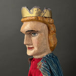 PRINCE Hand Puppet ~ 1920s Punch and Judy Unique!