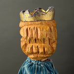 PRINCE Hand Puppet ~ 1920s Punch and Judy Unique!
