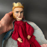 PRINCE Hand Puppet ~ 1920s Punch and Judy Unique!