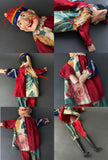 Mr PUNCH and JUDY Hand Puppets ~ Early 20th Century Rare!