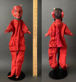Set of 12 Punch & Judy Hand Puppets ~ Early 20th c. Rare!