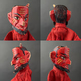 Set of 12 Punch & Judy Hand Puppets ~ Early 20th c. Rare!