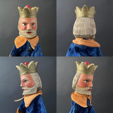 Set of 12 Punch & Judy Hand Puppets ~ Early 20th c. Rare!