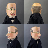 Set of 12 Punch & Judy Hand Puppets ~ Early 20th c. Rare!