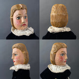 Set of 12 Punch & Judy Hand Puppets ~ Early 20th c. Rare!