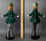 Set of 12 Punch & Judy Hand Puppets ~ Early 20th c. Rare!