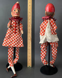 Set of 12 Punch & Judy Hand Puppets ~ Early 20th c. Rare!