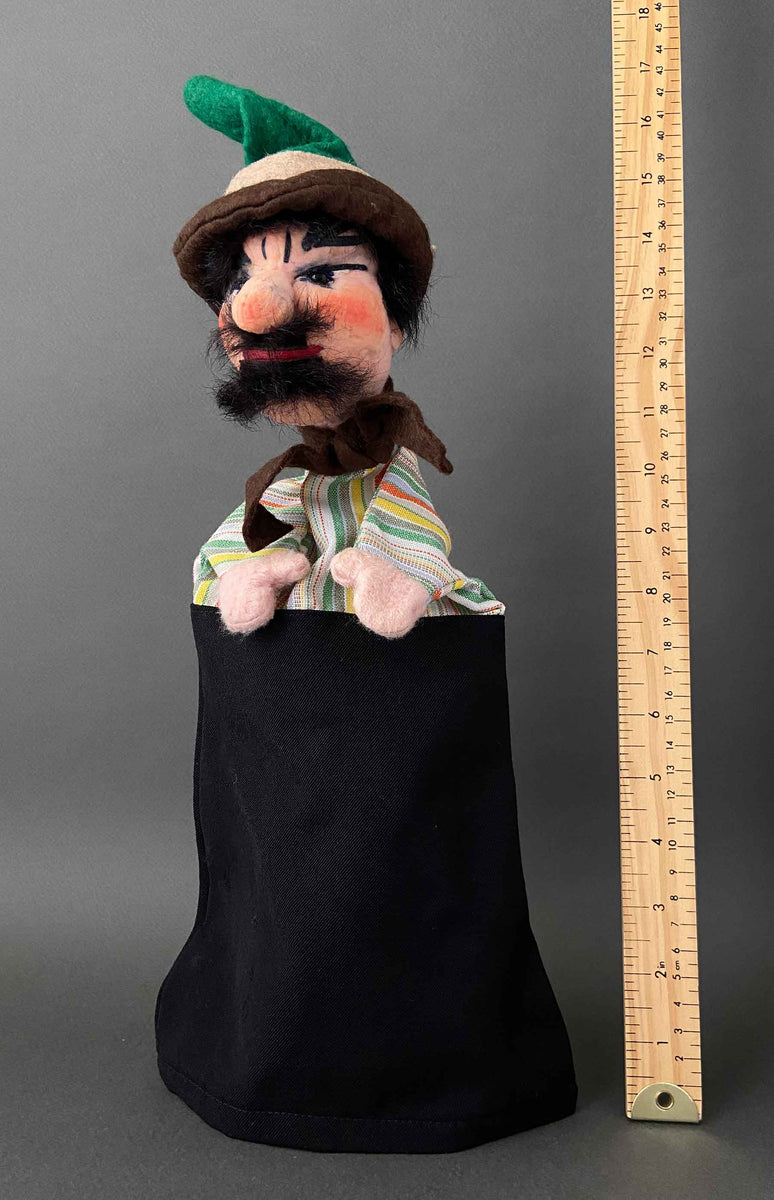 Vintage ROBBER Hand Puppet by Curt Meissner ~ Germany 1960s – Once Upon ...