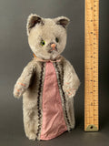 SCHUCO Cat Hand Puppet ~ 1950s Rare!