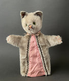 SCHUCO Cat Hand Puppet ~ 1950s Rare!