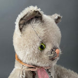 SCHUCO Cat Hand Puppet ~ 1950s Rare!