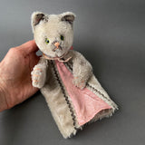 SCHUCO Cat Hand Puppet ~ 1950s Rare!